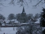 village in snow village in snow